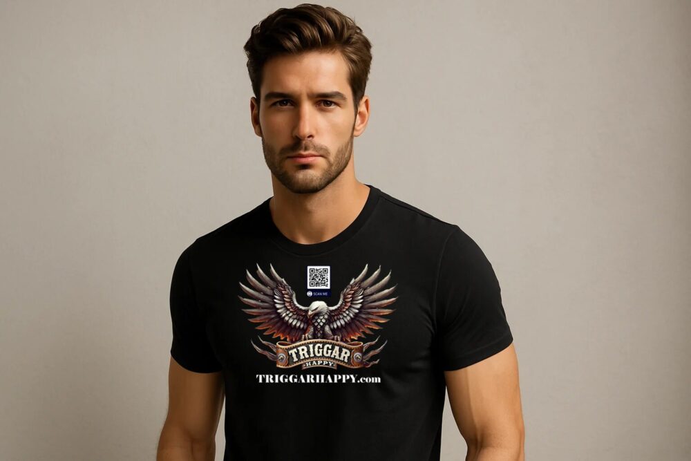 TRIGGAR HAPPY LOGO SHIRT - Image 5