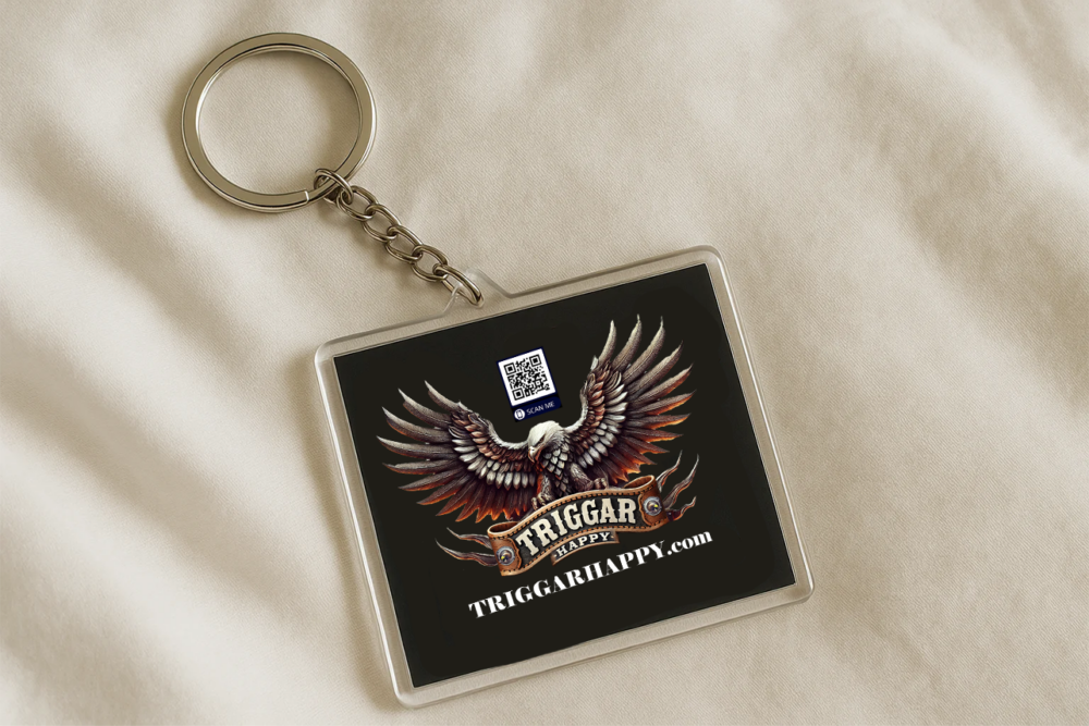 Triggar Happy Keyring