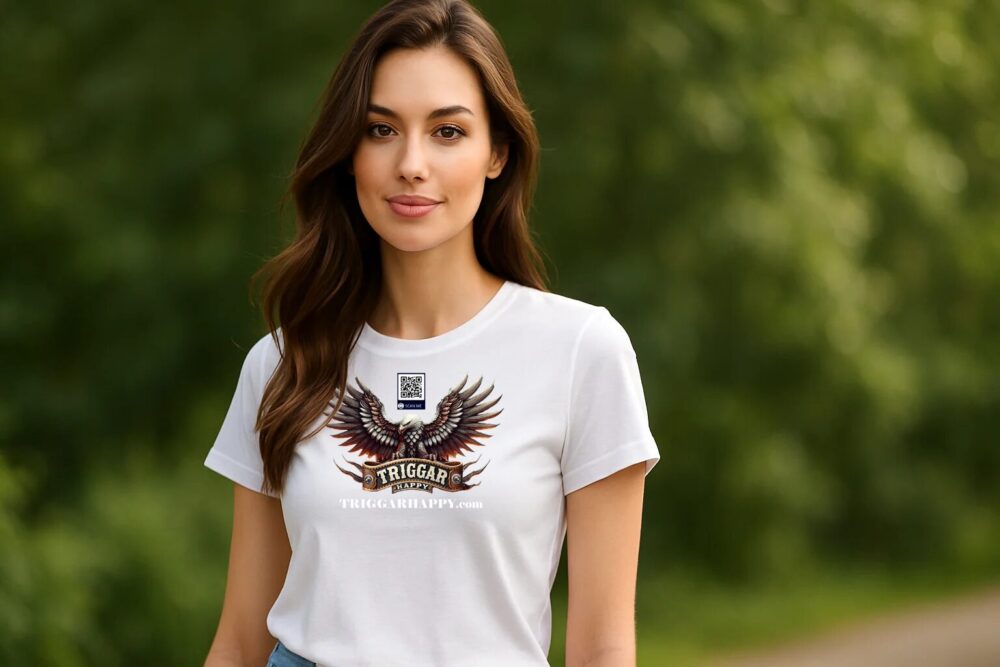 TRIGGAR HAPPY LOGO SHIRT - Image 3